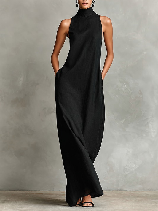 Catalina | Minimalist Sleeveless Maxi Dress