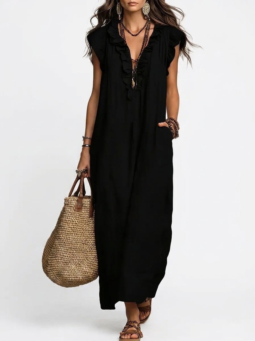 Cecilia | Elegant Summer Maxi Dress