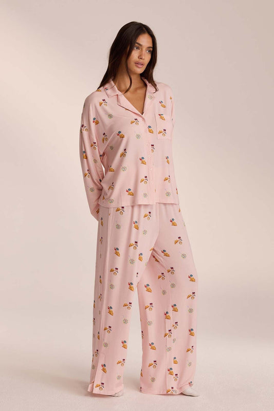 Sweet Mornings Pajama Set