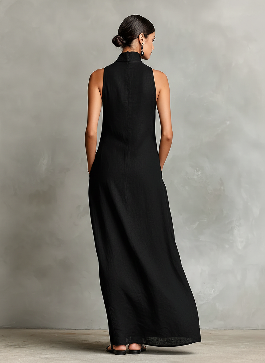 Catalina | Minimalist Sleeveless Maxi Dress