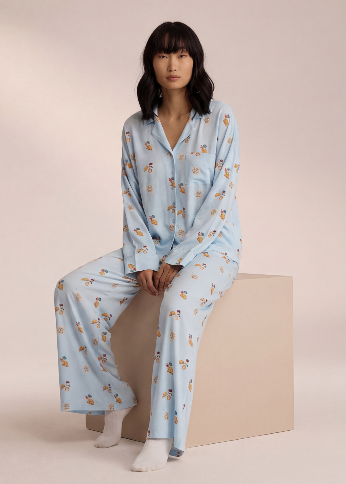 Sweet Mornings Pajama Set