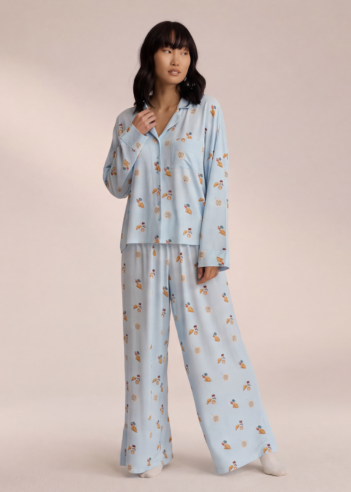 Sweet Mornings Pajama Set